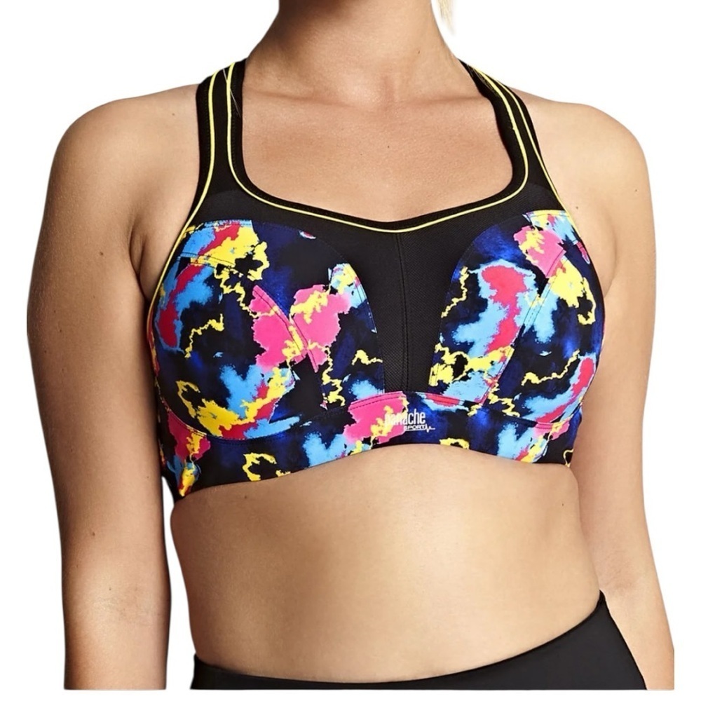 Panache Vibrant Abstract Sports Bra
